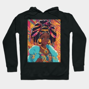 Most Beautiful African Black Woman Hoodie